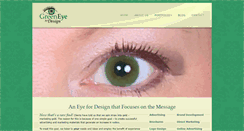 Desktop Screenshot of greeneyefordesign.com